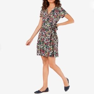Tommy Hilfiger Flower Market Floral Wrap Dress Size 12